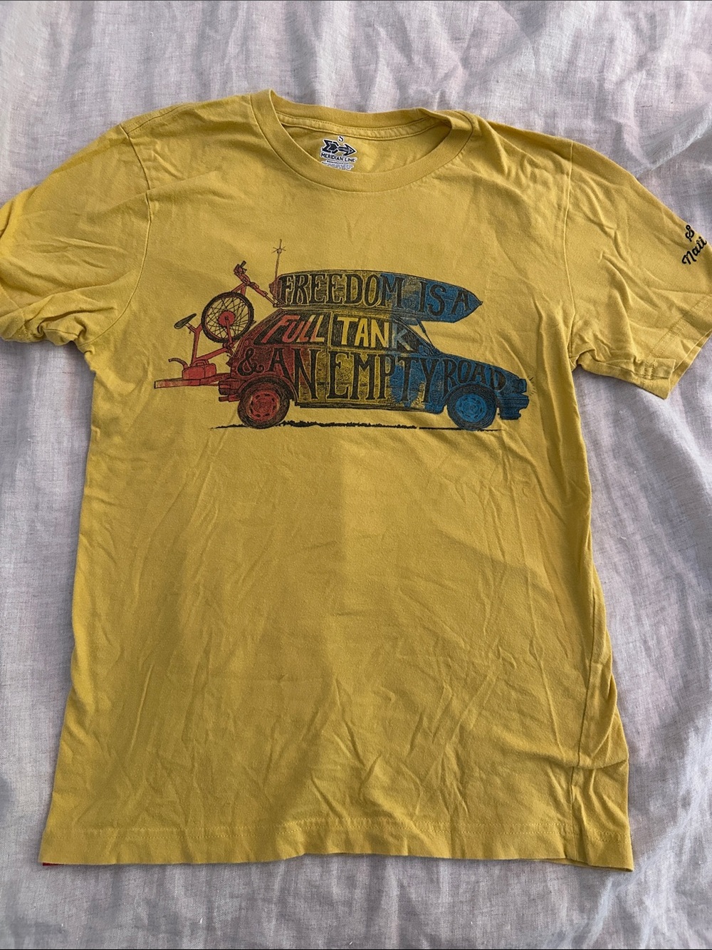 Yellow Graphic Tee - Sequoia National Park